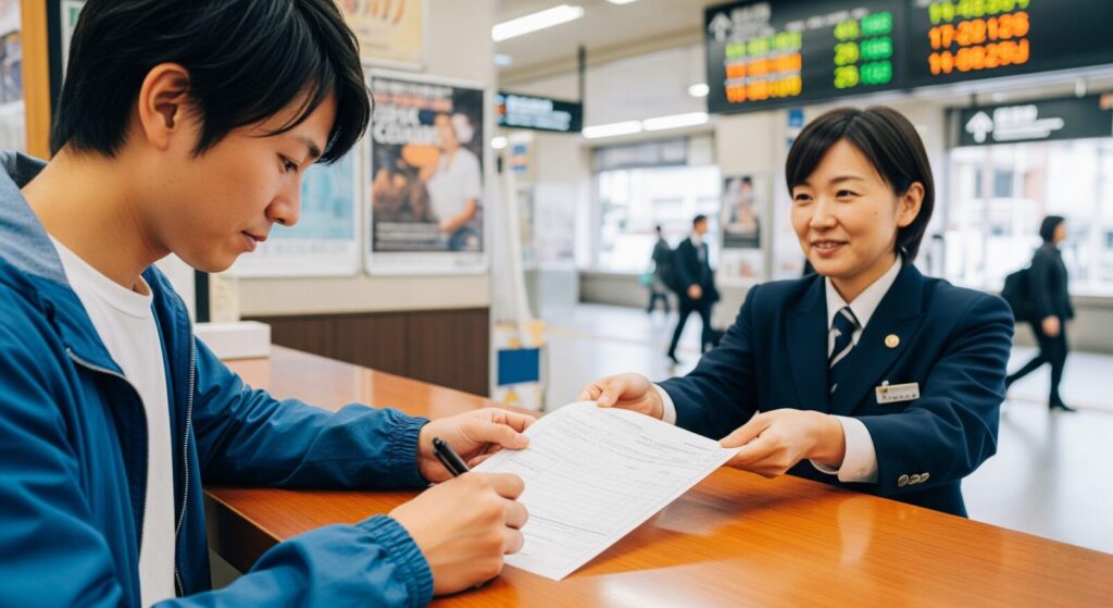 事前申し込みが必要な利用方法の流れ