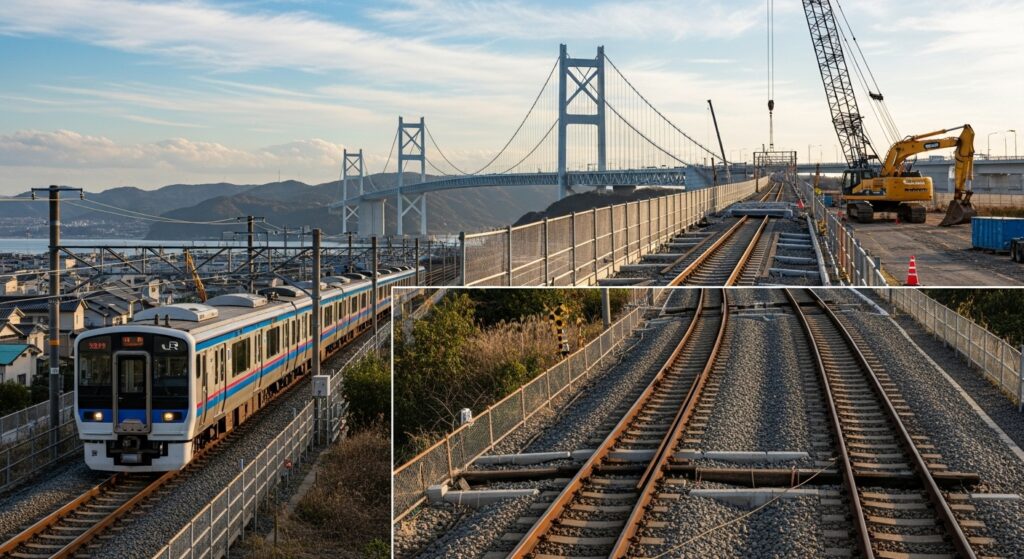 瀬戸大橋開通と予讃線の変化
