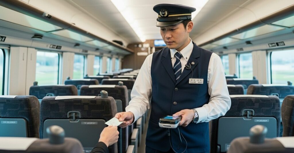 特急うずしおの特急券を車内購入!完全ガイド 4 乗車後の車内改札と検札の流れ