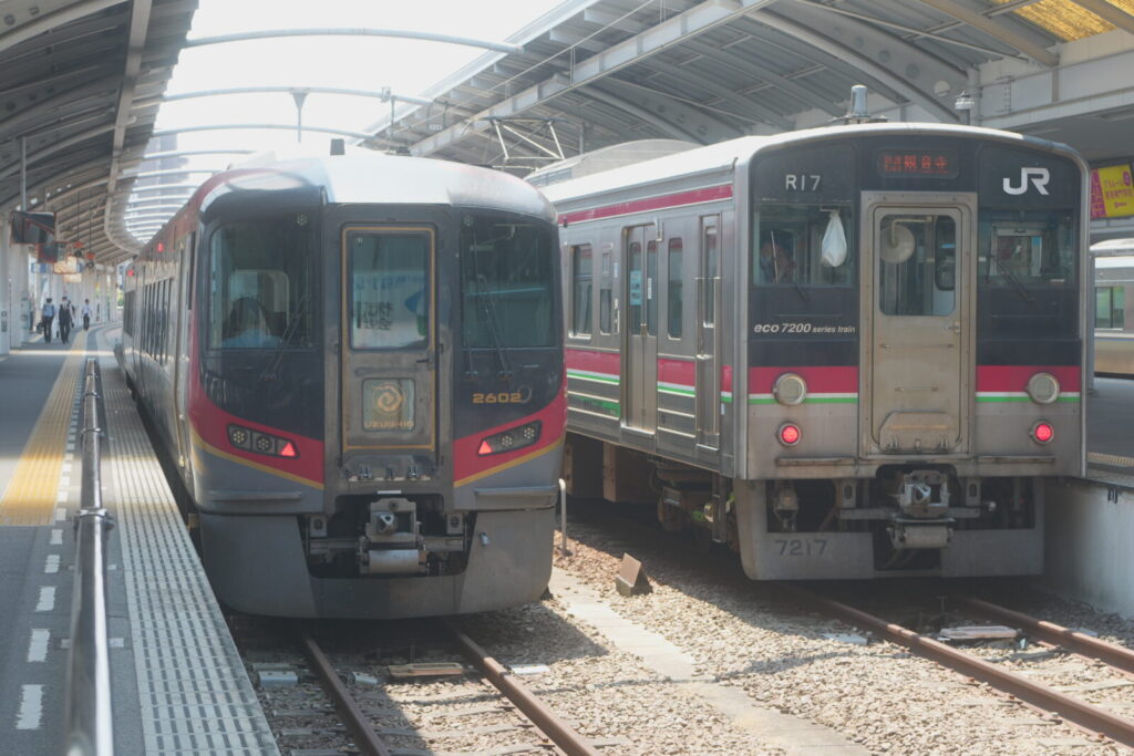 ダイヤ改正後のJR四国 7200系の運用戦略