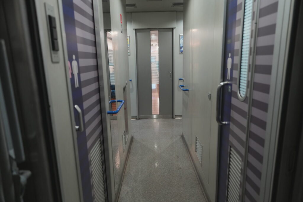 機能分担されたトイレ配置