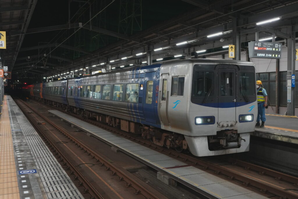 特急しおかぜ 輪行と新幹線ルール