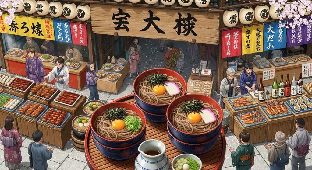 出雲大社のグルメと周辺情報