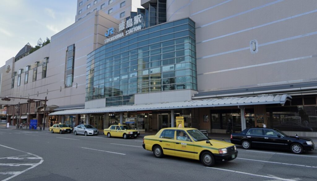 徳島駅からタクシー004