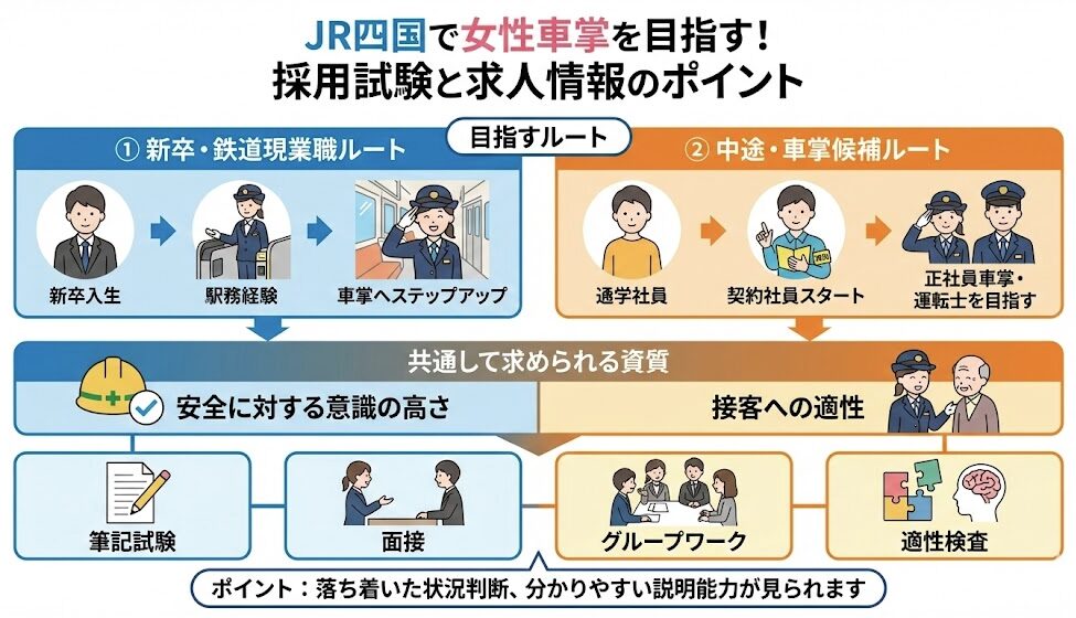 採用試験と求人情報のポイント