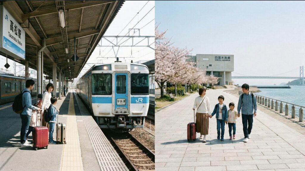 高松駅から四国水族館へのアクセス！電車・バス・車を徹底比較