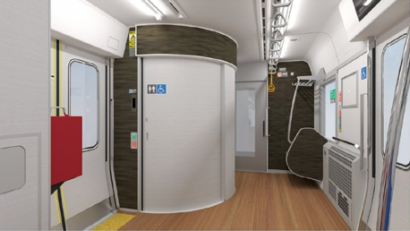 JR四国 3600系ハイブリッド新型気動車!運用はいつから? 6 トイレやバリアフリー設備の詳細