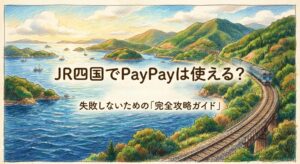 JR四国でPayPayは使える？券売機・アプリ・車内利用まで徹底解説