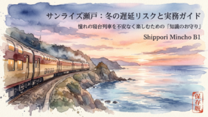 JR四国の払い戻し手数料を完全解説!台風や遅延時の対応も網羅 7 01 サンライズ瀬戸遅延率