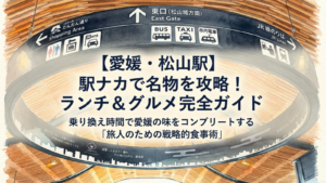 【愛媛】松山駅ランチで名物を！鯛めしや鍋焼きうどんのおすすめ店