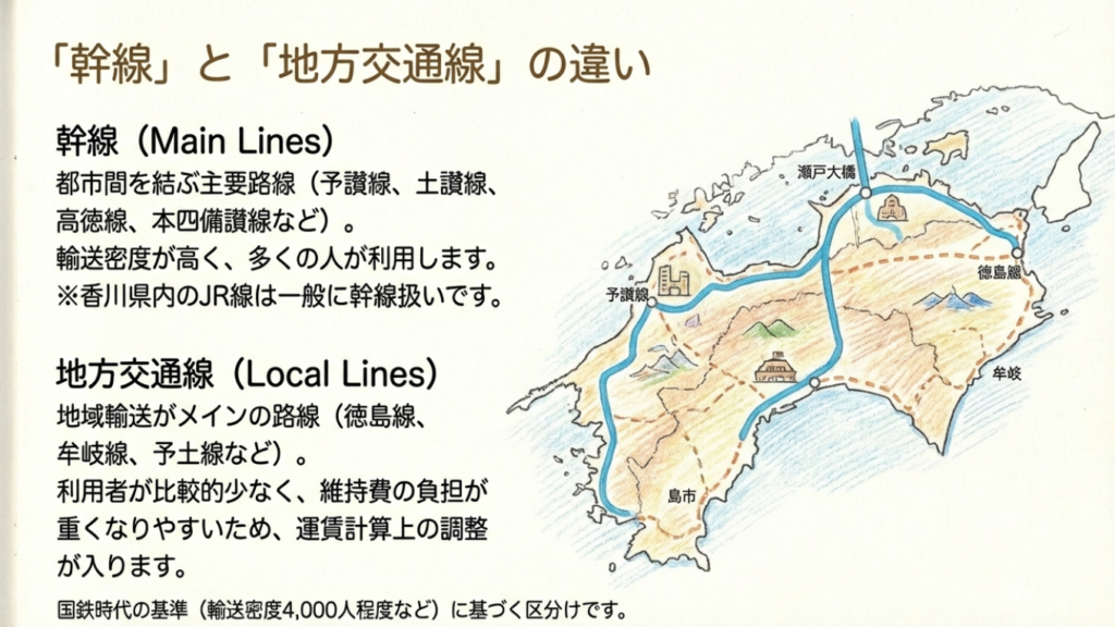 JR四国の営業キロと運賃の謎!計算方法や黒字路線を徹底解説 | Shikokuレールノート