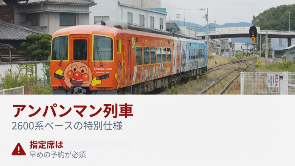 特急うずしおの停車駅と料金や乗り換えの完全ガイド 4 特急うずしおのアンパンマン列車