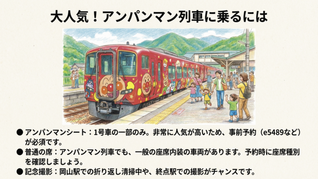 アンパンマン列車に出会えるかも? 特急南風アンパンマン列車の外観と予約のコツ