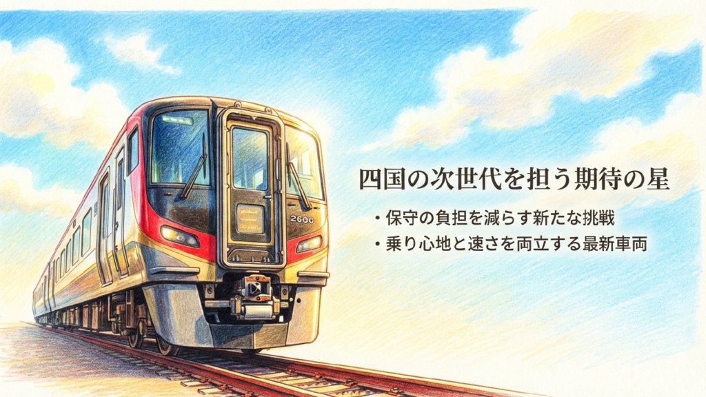 四国の次世代を担う期待の星 2600系と土讃線の技術的相克から紐解く量産見送りの背景