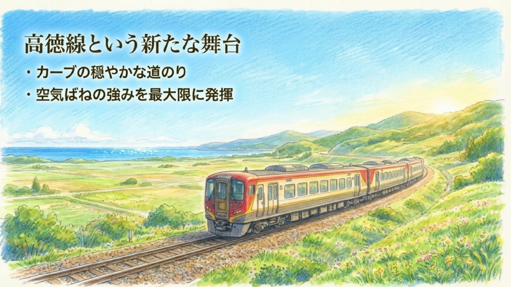 特急うずしおの顔として 2025年春の統一ダイヤの要として高松と徳島を結ぶ少数精鋭の2600系