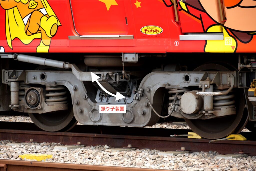 四国の特急車両とボルスタレス台車