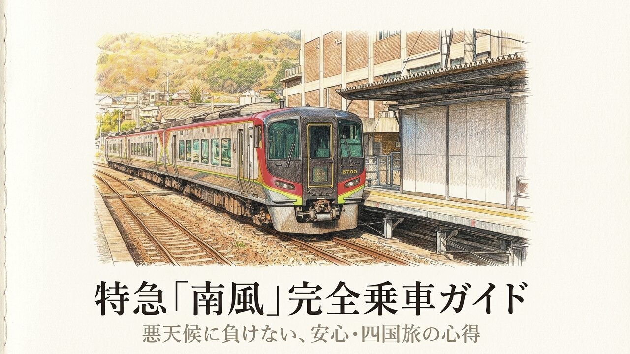 特急南風の運行状況とは？遅延・運休時の対策と払い戻し徹底解説