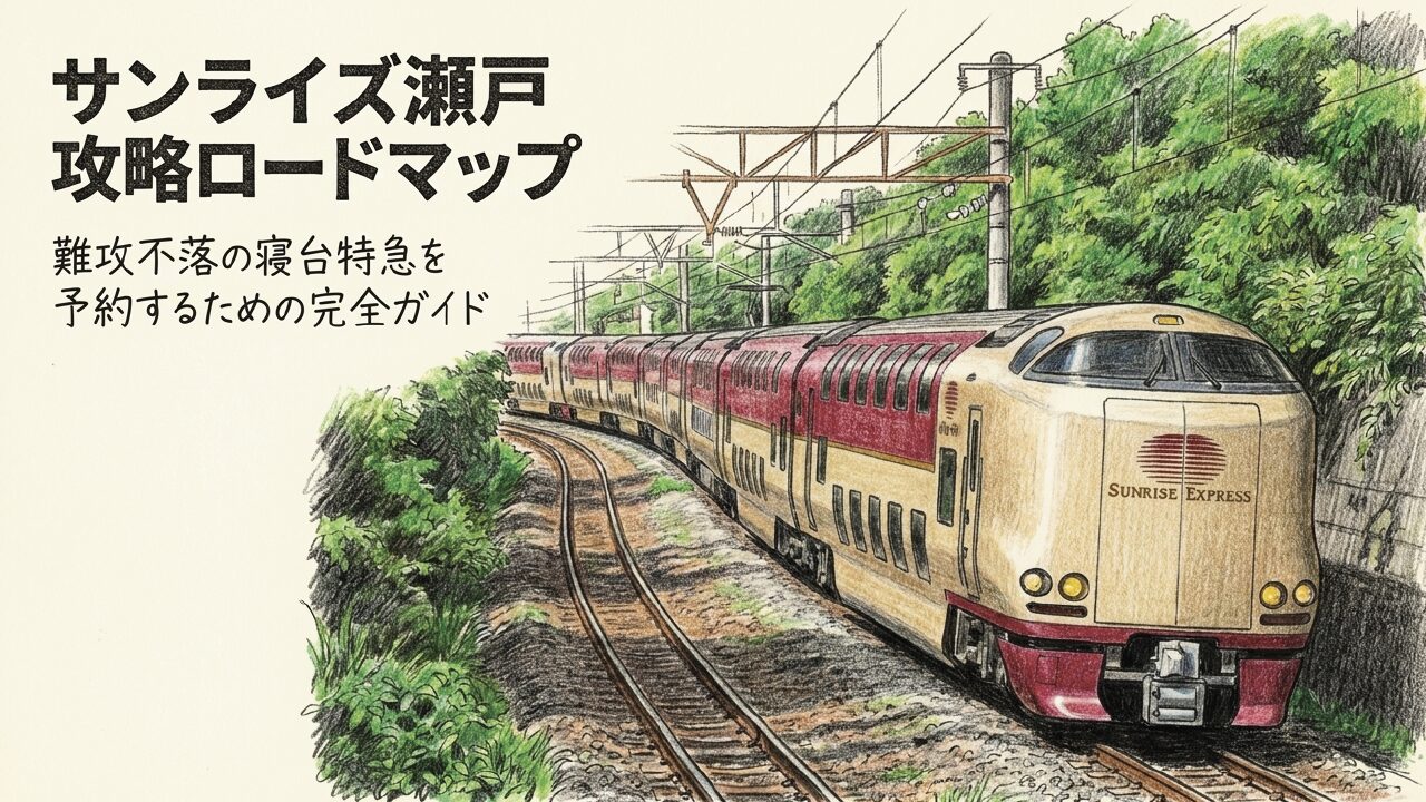 サンライズ瀬戸予約のコツ！成功確率を上げる完全ガイド