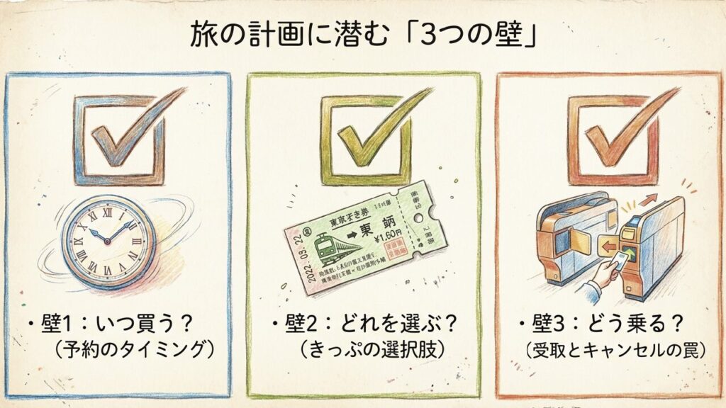 JR四国きっぷ予約に潜む3つの壁