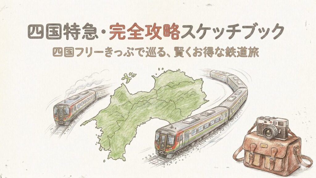 四国フリーきっぷで特急満喫！料金や指定席のルールを徹底解説