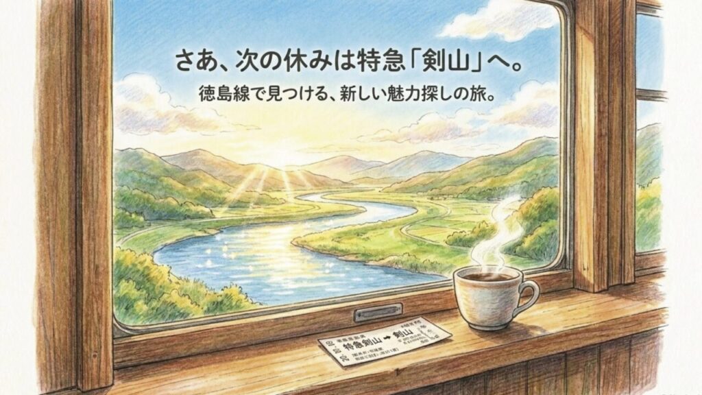 徳島線で見つける新しい魅力探しの旅