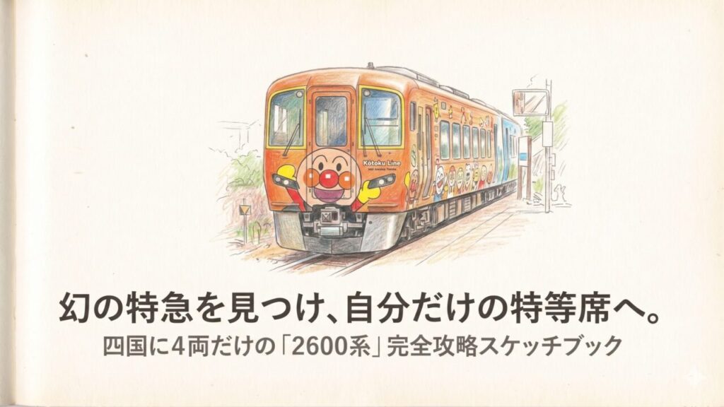 特急うずしおの2600系を徹底解説！座席や料金を安く済ませる方法