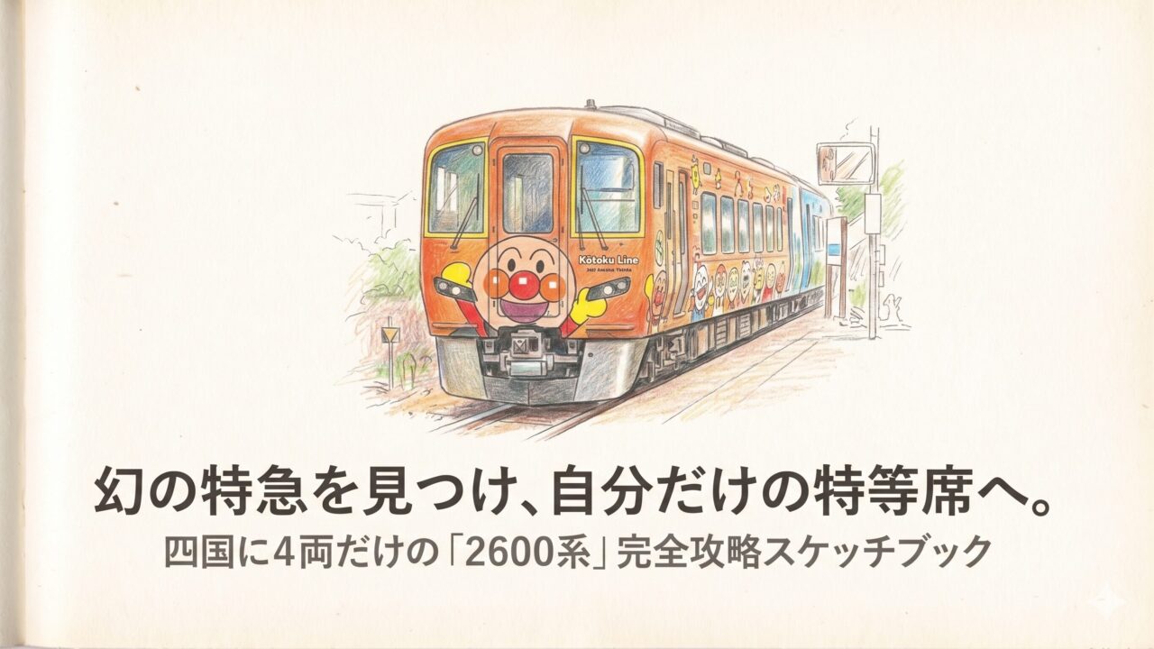 特急うずしおの2600系を徹底解説！座席や料金を安く済ませる方法