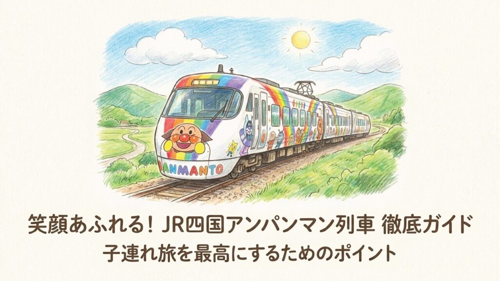 JR四国アンパンマン列車完全ガイド｜予約・座席・路線を解説