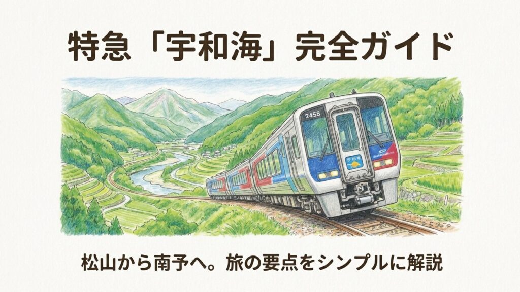 特急宇和海完全ガイド｜松山・宇和島の料金・座席・停車駅を解説