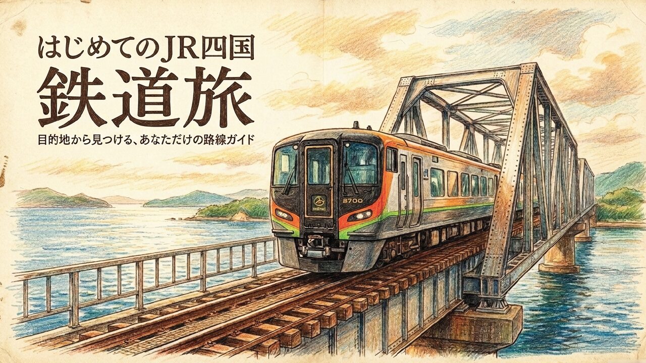 JR四国の路線完全ガイド｜予讃線・土讃線・高徳線を解説