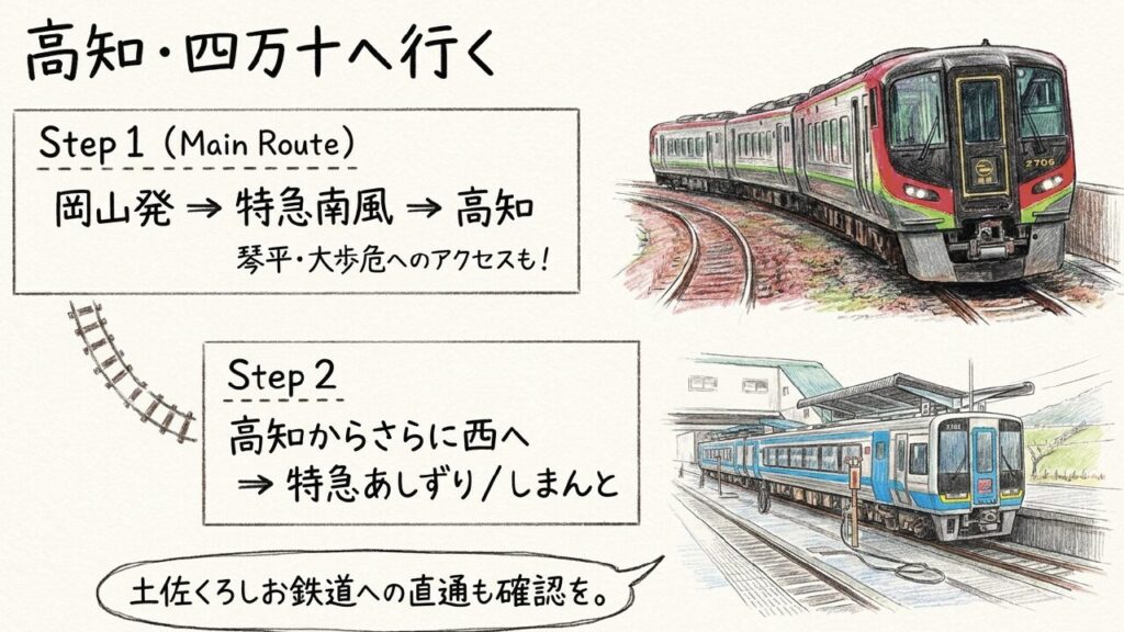 特急南風｜岡山〜高知方面を結ぶ土讃線の代表特急