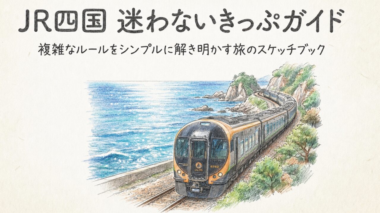 JR四国のきっぷ・予約完全ガイド｜買い方・割引・チケットレスを解説