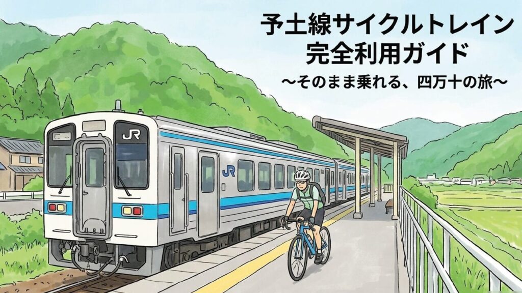 予土線 サイクルトレインの乗り方とおすすめ観光ガイド
