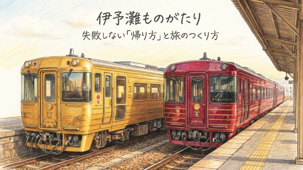 伊予灘ものがたりの帰りはどうする？車回収と特急利用の王道ルート