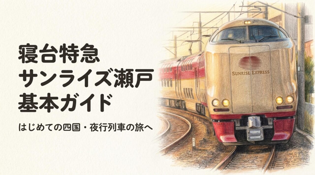 サンライズ瀬戸はどこまで走る？路線図と所要時間を完全解説